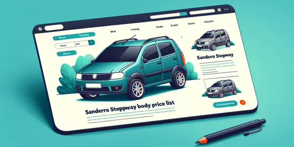 Sandero Stepway Kaporta Fiyat Listesi