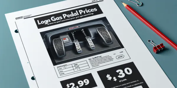 Logan Gaz Pedalı Yedek Parça Fiyat Listesi