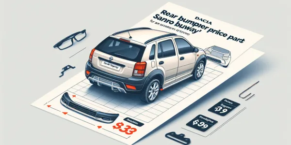 Sandero Stepway Arka Tampon Yedek Parça Fiyat Listesi