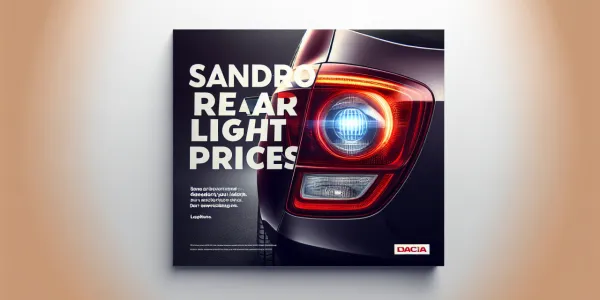 Sandero Arka Far Sanayi Satış Fiyatları