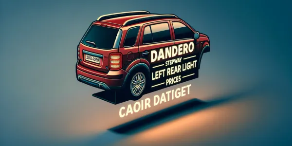 Sandero Stepway Sol Arka Far Yedek Parça Fiyat Listesi