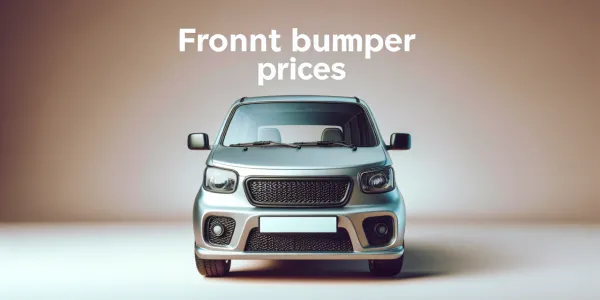 Jogger Ön Tampon Piyasa Fiyatları