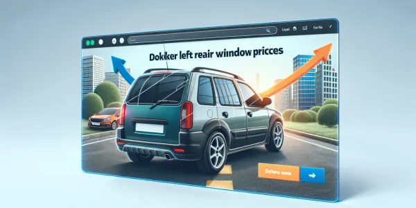 Dokker Sol Arka Cam Piyasa Fiyatları