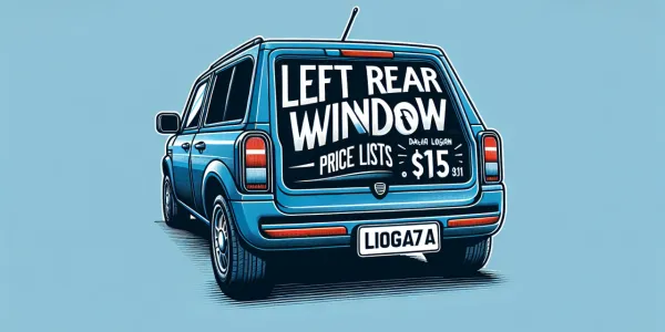 Logan Sol Arka Cam Fiyat Listeleri